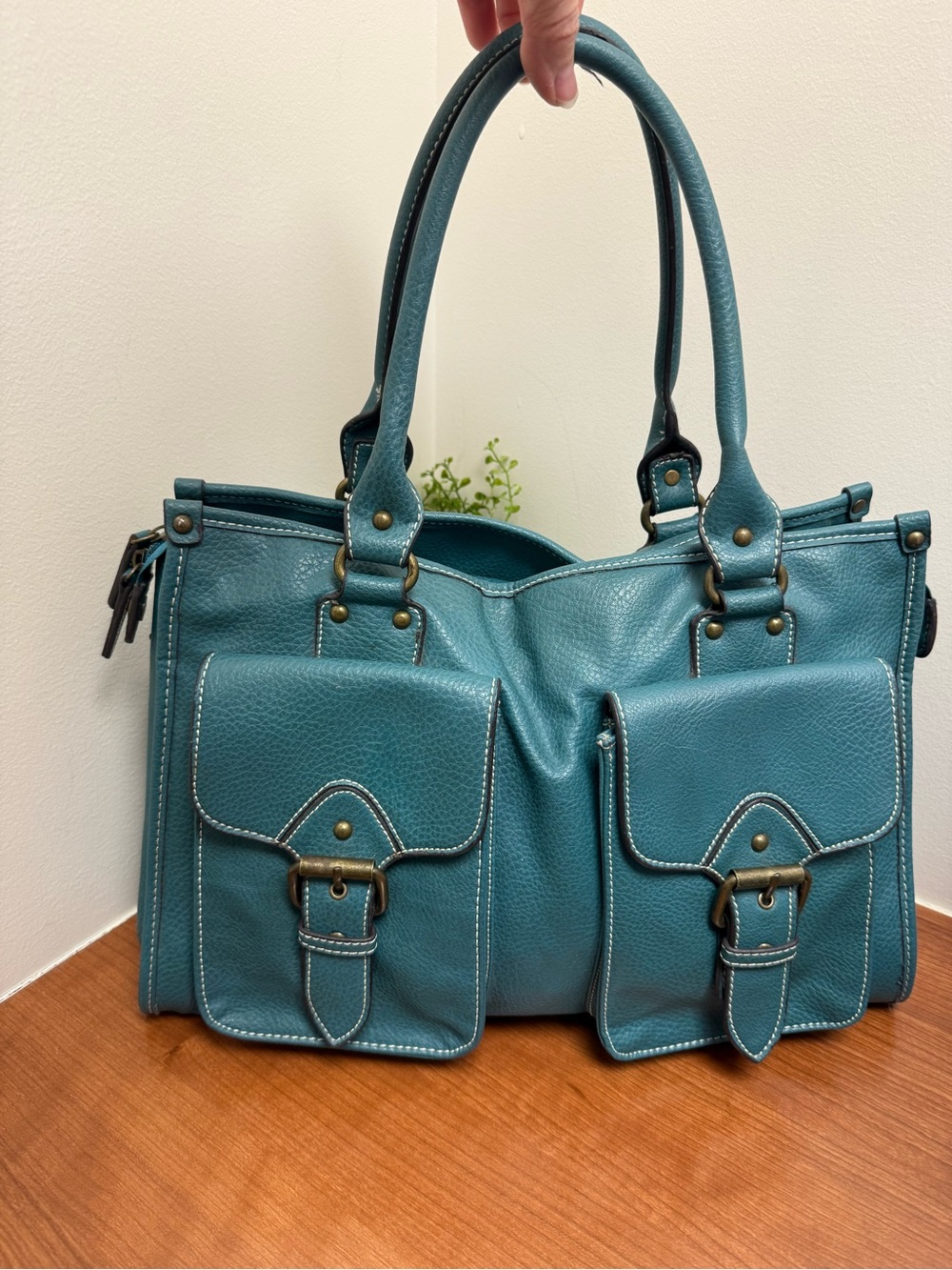 Shirleah Shoulder Bag Blue - Picture 3 of 8